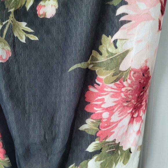 NWT DESIGUAL Midi Floral Dress in Size L - Picture 2 of 5